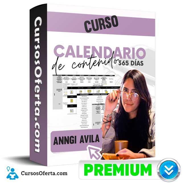 Curso Calendario de Contenidos 365 Días – Anngi Avila 1 Curso Calendario de Contenidos 365 Días – Anngi Avila
