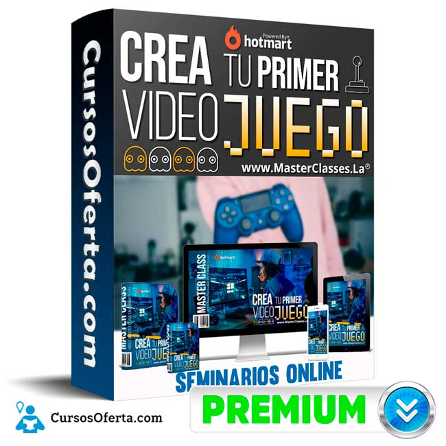 Curso Crea tu primer Video Juego – Seminarios Online 1 Curso Crea tu primer Video Juego – Seminarios Online