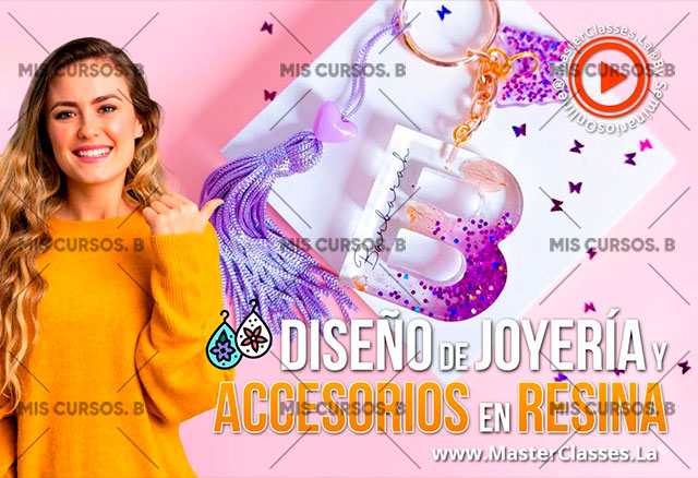 Diseño de Joyería y Accesorios en Resina 1 Diseño de Joyería y Accesorios en Resina