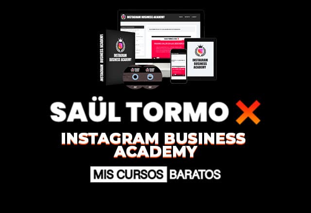 Instagram Business Academy de Saul Tormo 1 Instagram Business Academy de Saul Tormo