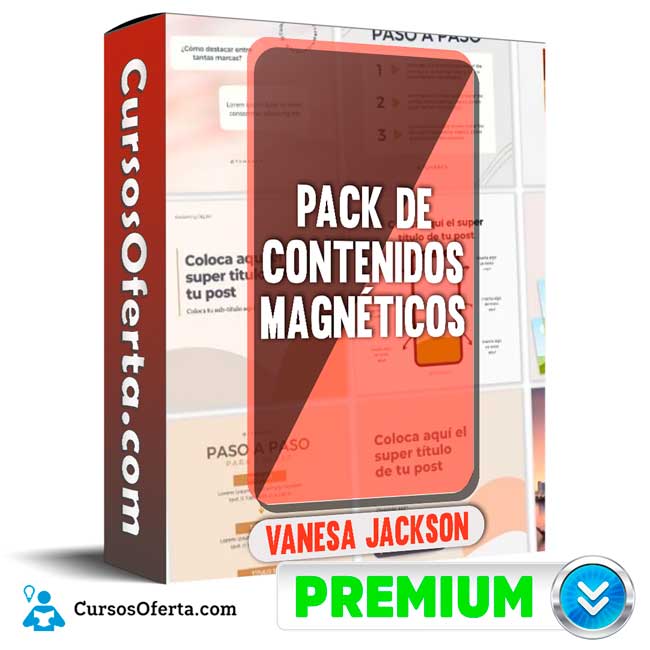 Pack de Contenidos Magnéticos – Vanesa Jackson 1 Pack de Contenidos Magnéticos – Vanesa Jackson