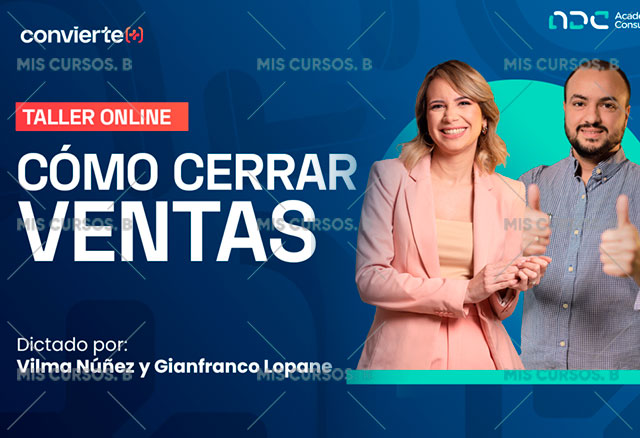 Taller Online Cómo cerrar ventas de Vilma Nuñez 1 Taller Online Cómo cerrar ventas de Vilma Nuñez