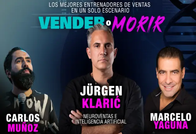 Debate de Ventas - Vender o Morir de Jurgen Klaric, Carlos Muñoz y Marcelo Yaguna 1 Debate de Ventas - Vender o Morir de Jurgen Klaric, Carlos Muñoz y Marcelo Yaguna