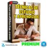 Técnicas de Estudio y Aprendizaje de Sergio Moreno
