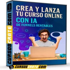 Crea y lanza tu curso online con IA de Funnels Rentables