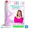 Círculos en espiral para mujeres de Claudia Delgado